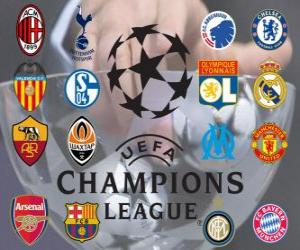 пазл Лига чемпионов УЕФА восьмой финала 2010-11